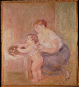 Anya és gyermek alkotó: Pierre Auguste Renoir
